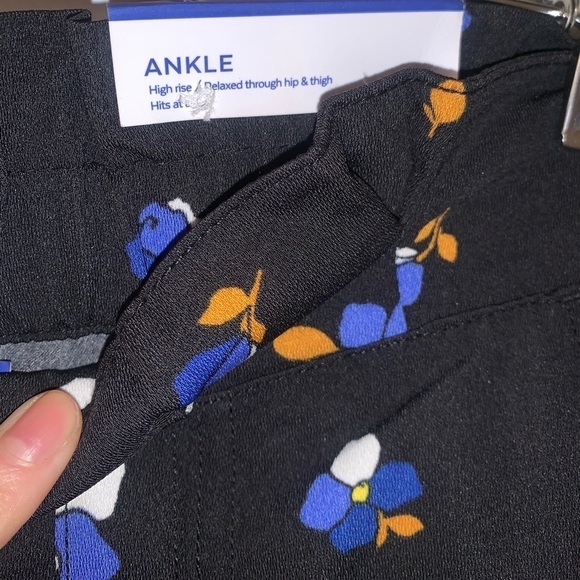 NWT Popsugar paper bag utility ankle pants - Picture 6 of 9